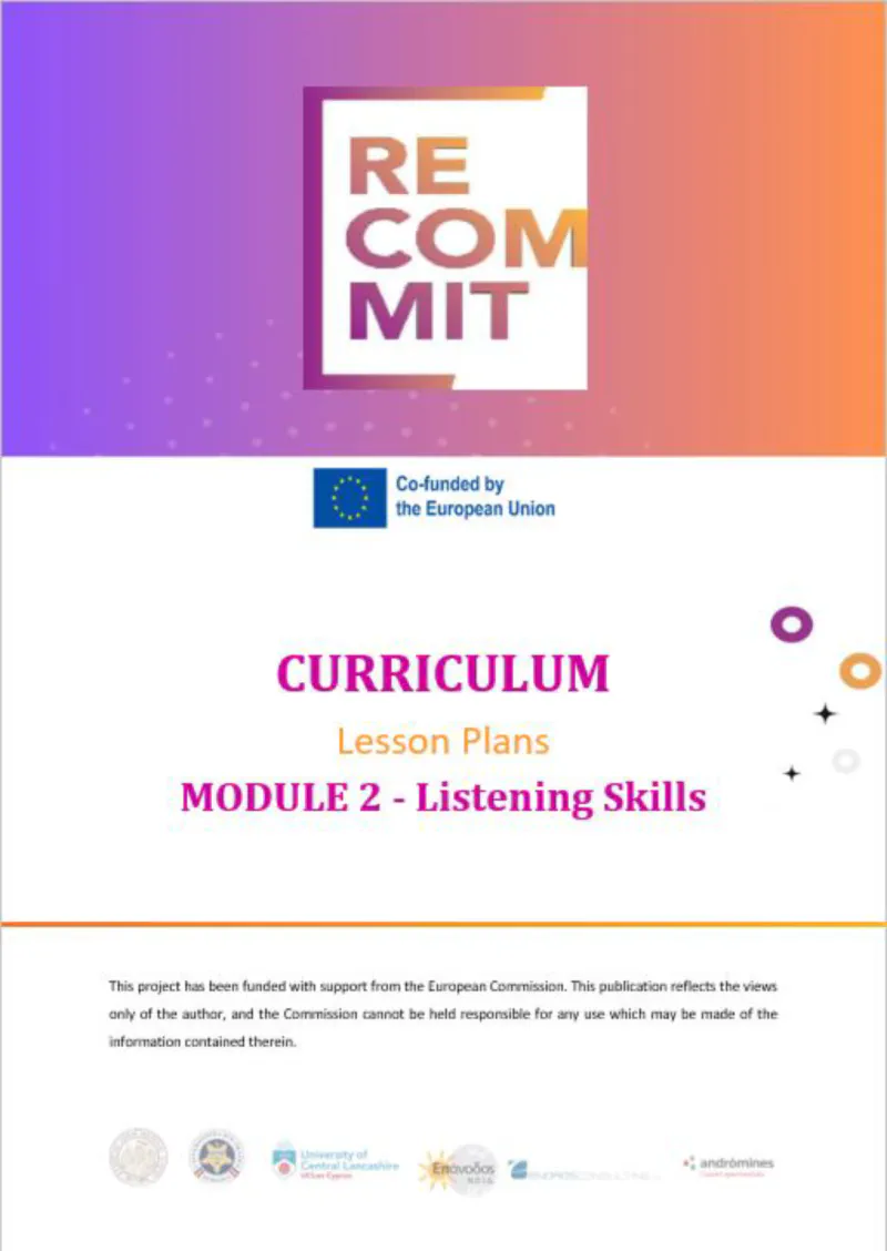 RECOMMIT Modular Curriculum