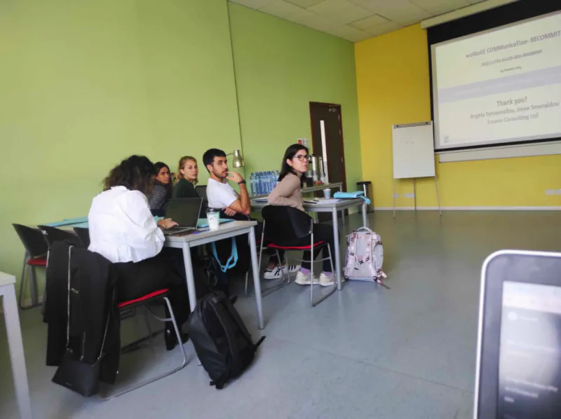 RECOMMIT Train the Trainer Event Successfully Held at UCLan Cyprus