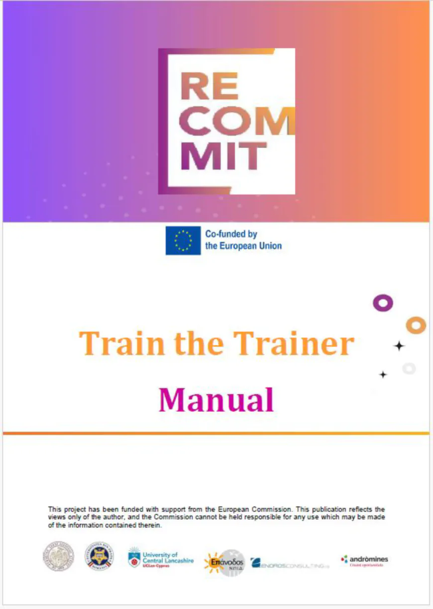 Completion of Train the Trainer Manual